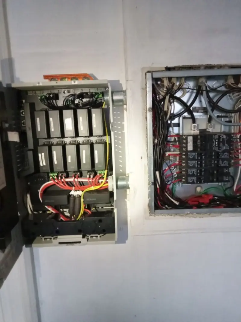 Electrical panel upgrade completed for Indoor Lighting Installation in Holts Summit